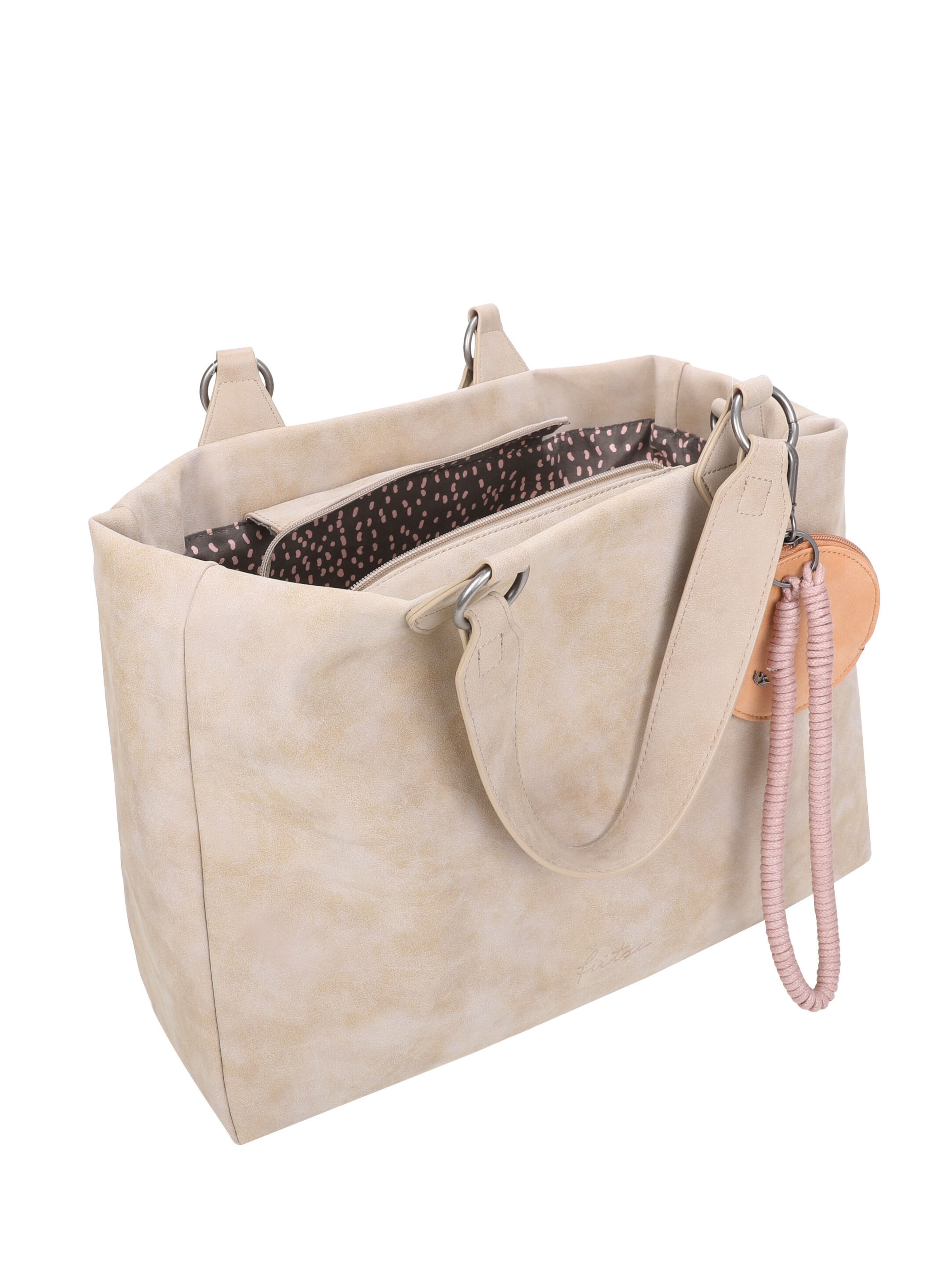 Fritzi aus Preußen Shopper 'Izzy Vintage' in Beige