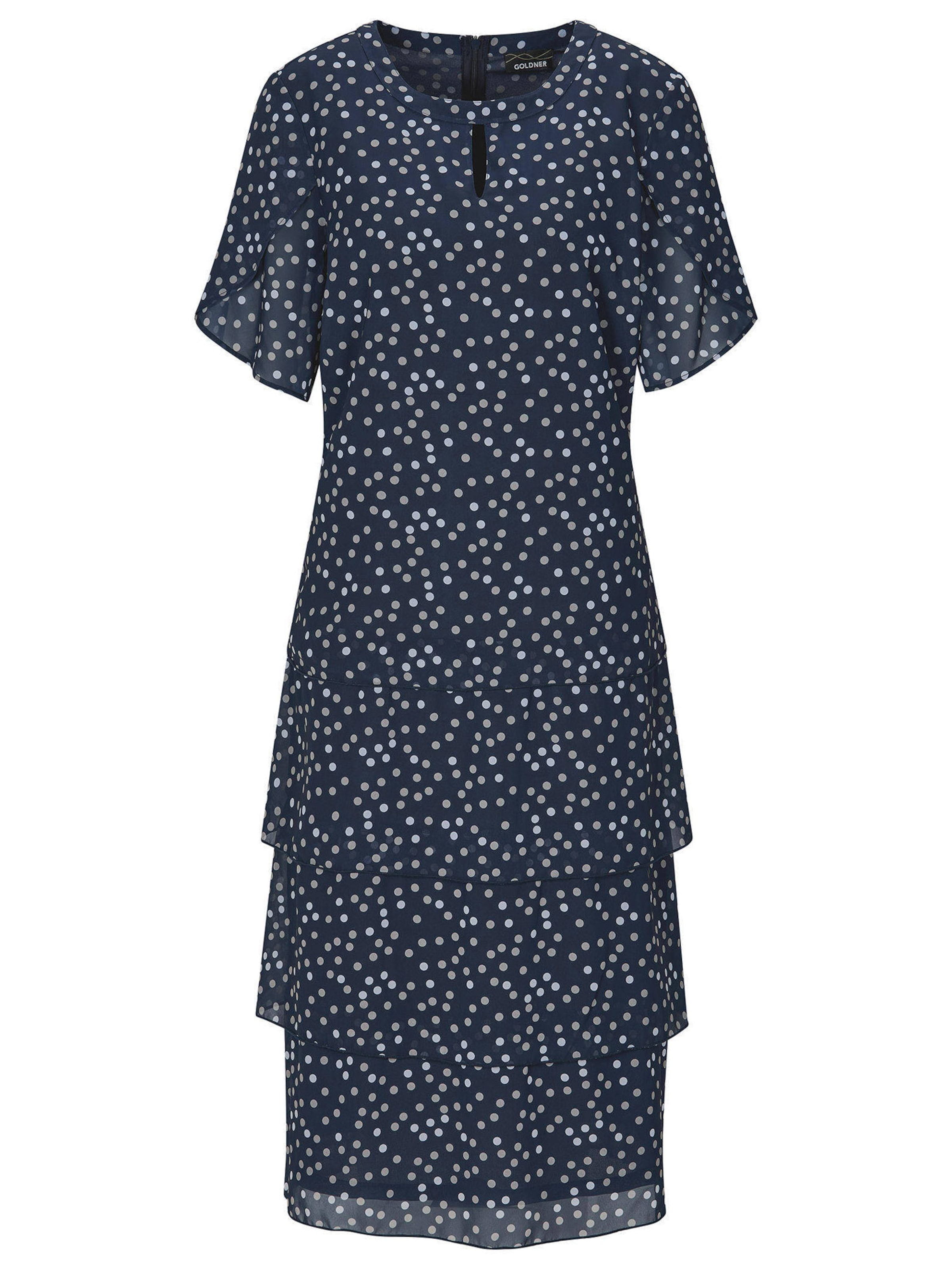 Goldner Zomerjurk in Blauw: voorkant