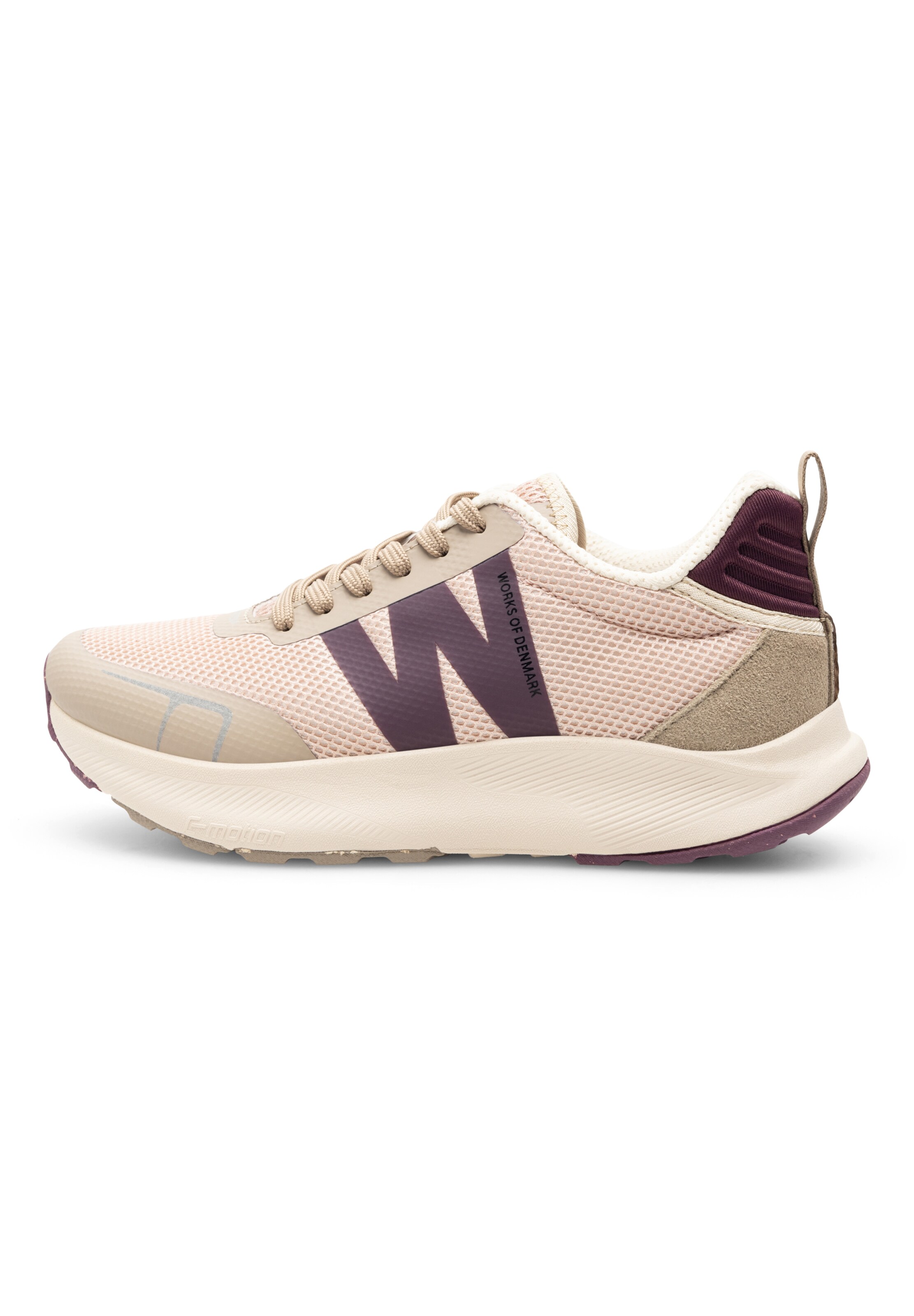 WODEN Sneakers laag in Roze: voorkant