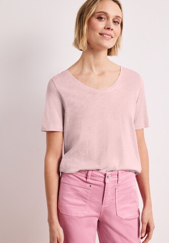 STREET ONE Shirt in Pink: front