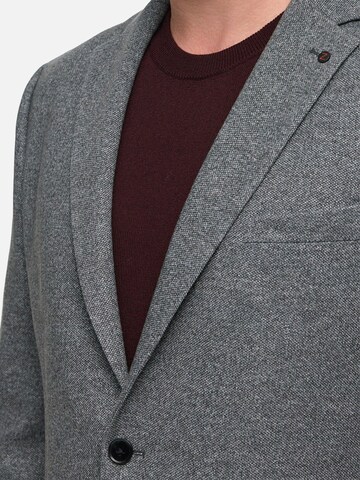 Zuitable Slim fit Suit Jacket 'DiNick' in Grey