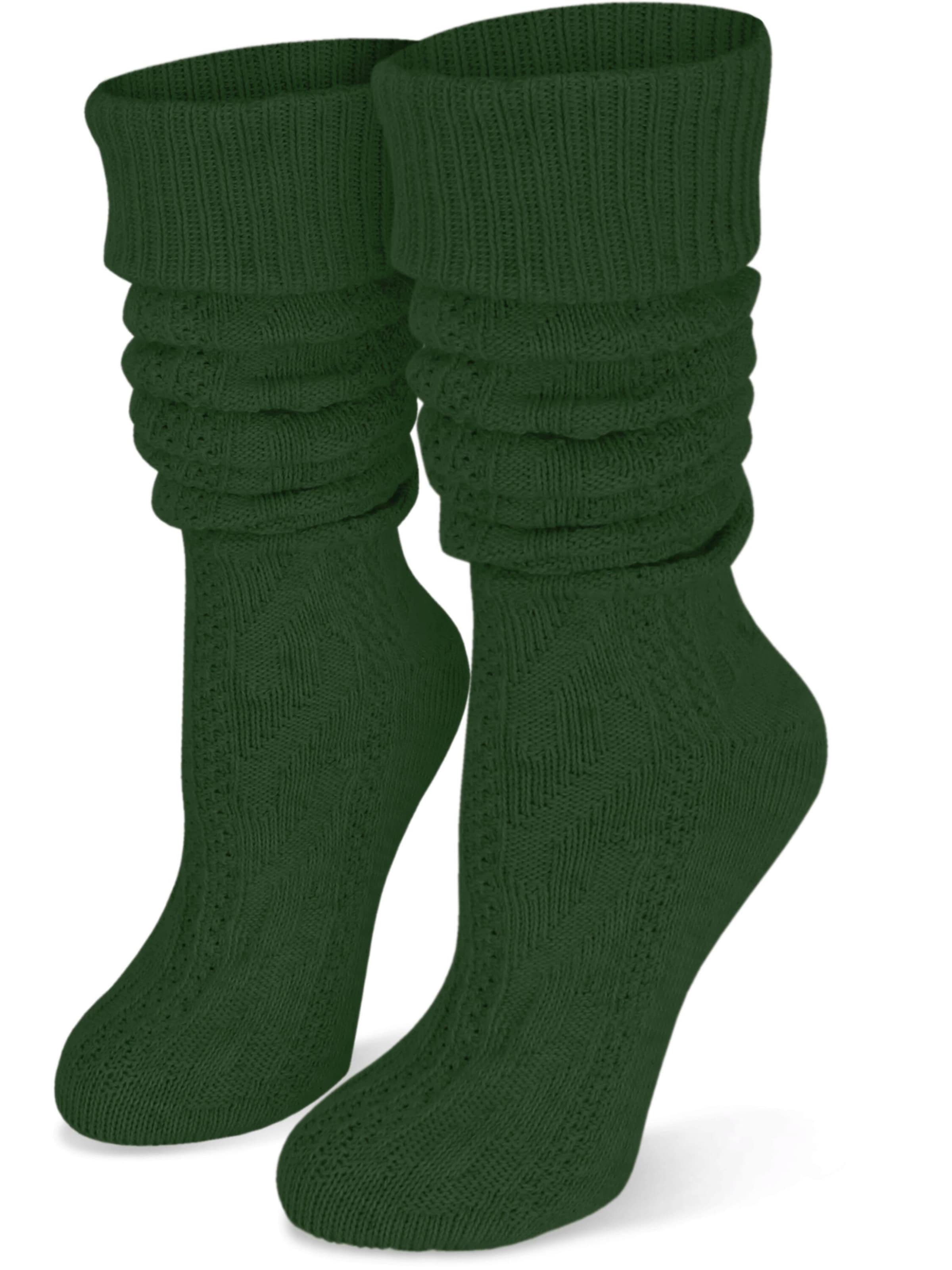 normani - Calcetines tradicionales en verde