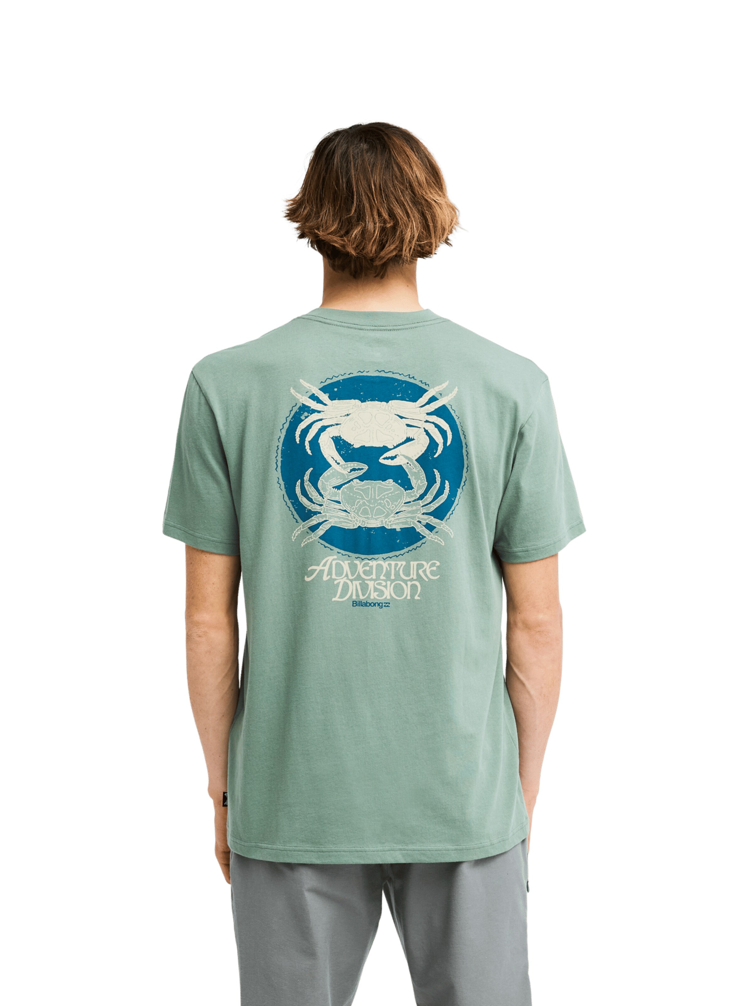 BILLABONG T-Shirt in Grün: Vorderseite