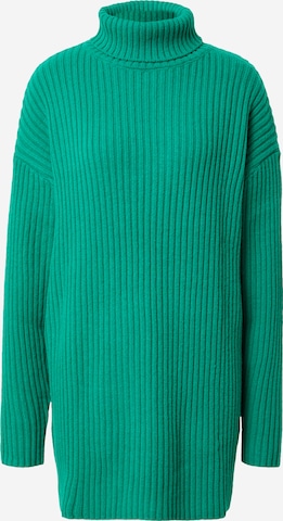CATWALK JUNKIE Pletena obleka 'MILA' | zelena barva: sprednja stran