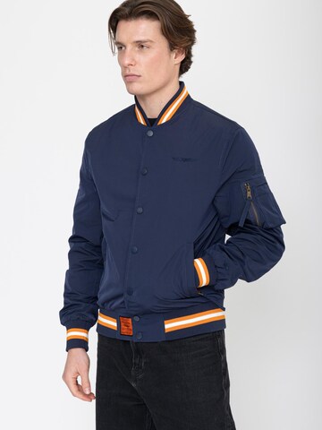 Bombers Tussenjas 'HILLER MEN' in Blauw