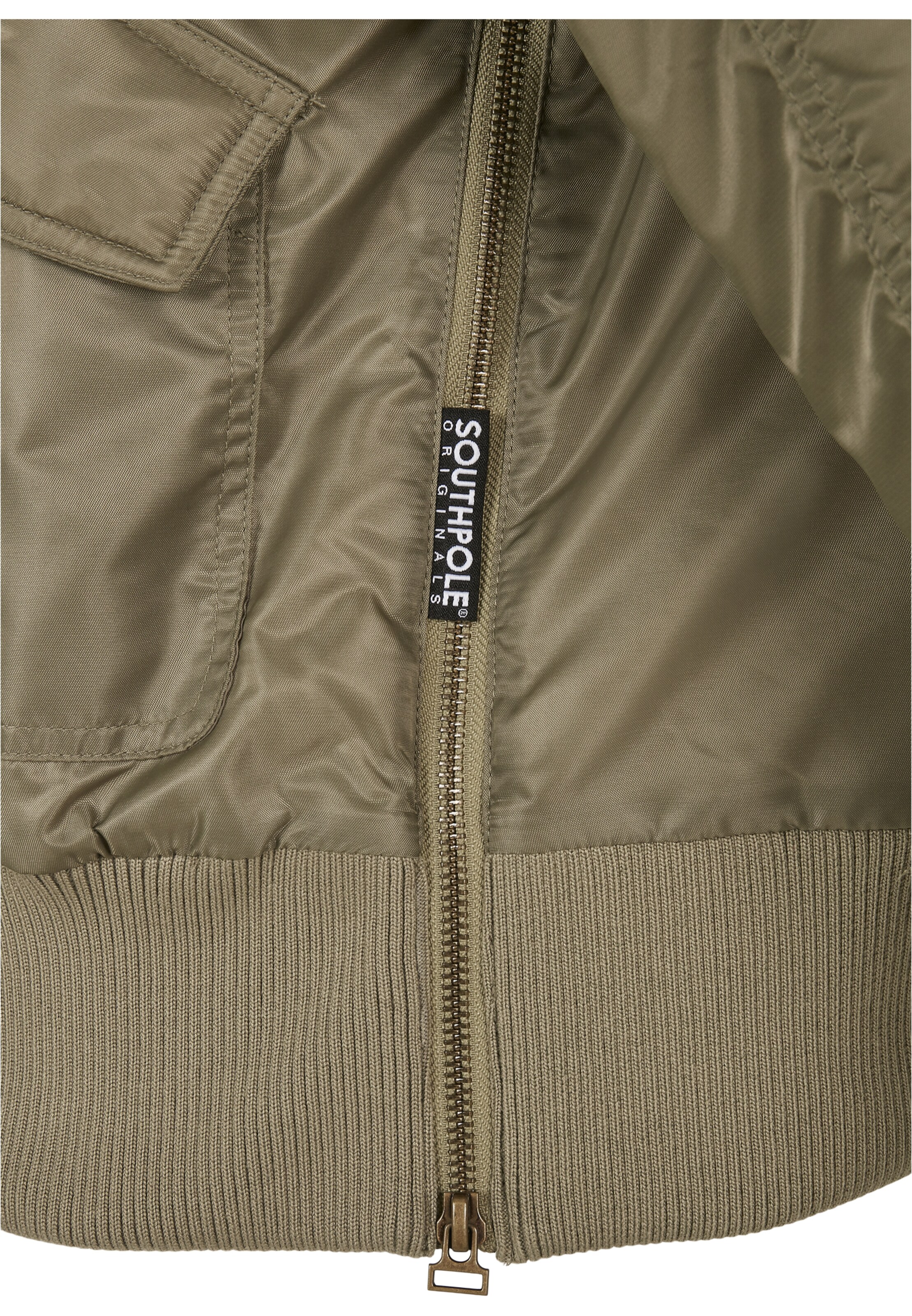 SOUTHPOLE Winterjacke in Grün