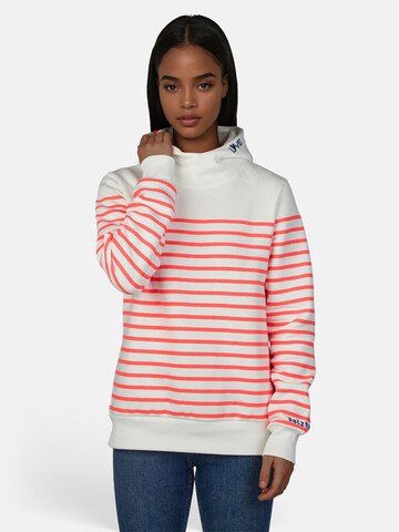 salzhaut Sweatshirt 'Vasen' in Orange: front