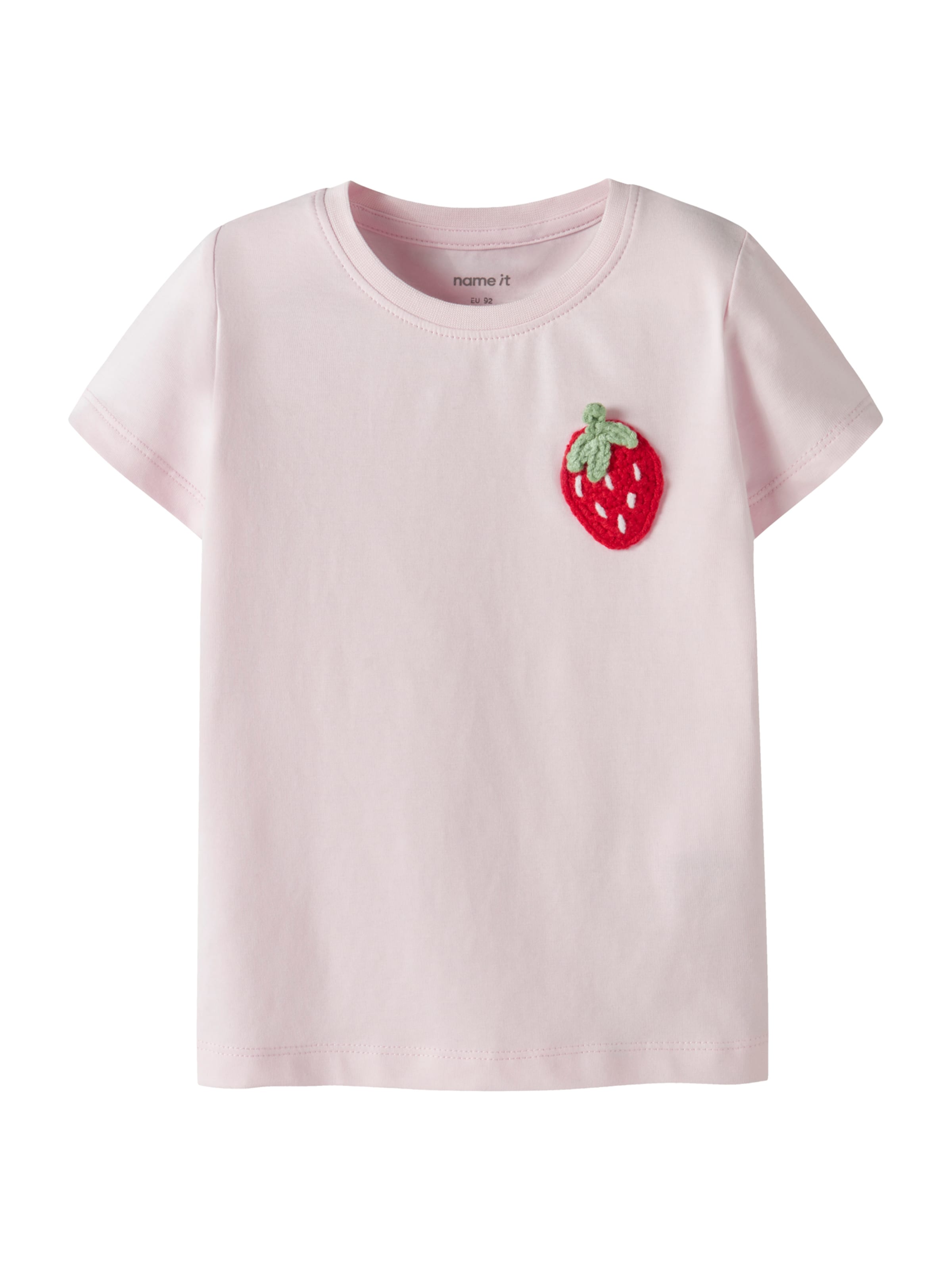 NAME IT Футболка 'NMFJUANITTA' в Ярко-розовый: спереди
