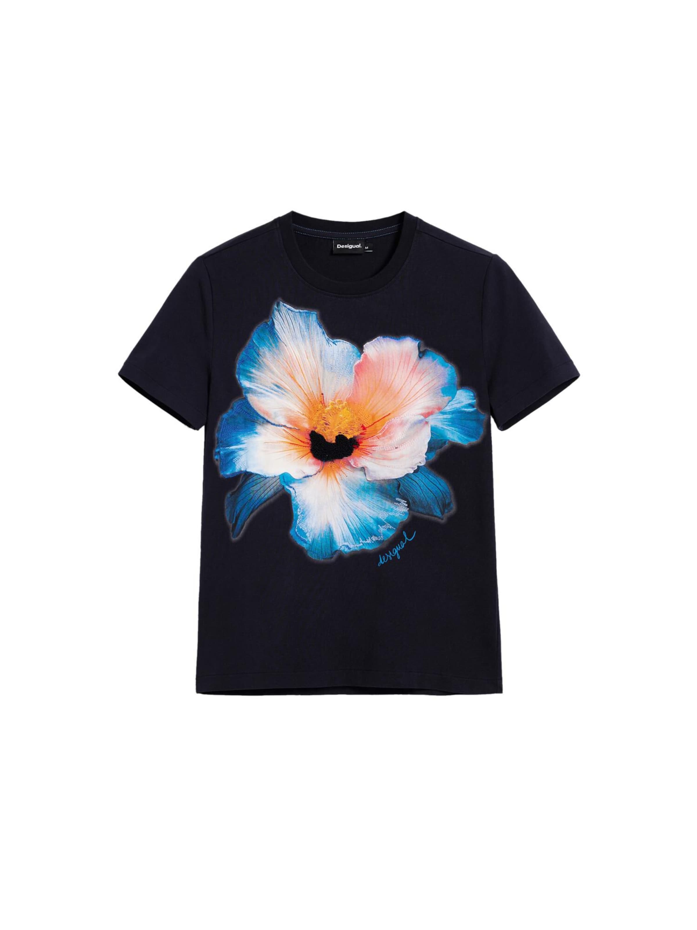 Desigual Koszulka w kolorze czarny: przód