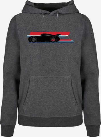 ABSOLUTE CULT Sweatshirt 'Cars - Jackson Storm' in Grey: front