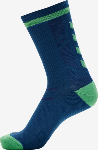 Chaussettes de sport Hummel en bleu : devant