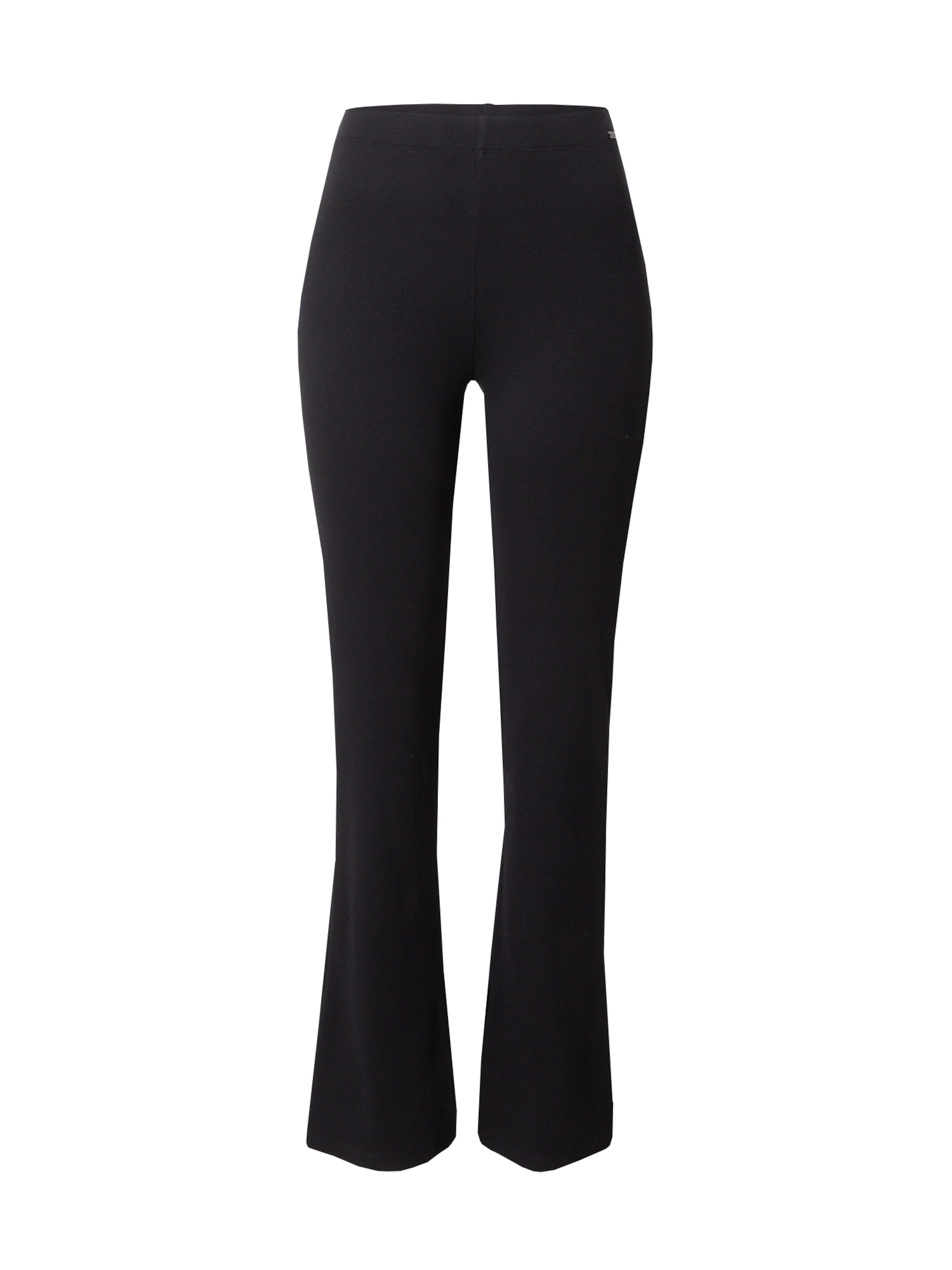 QS Flared Leggings in Black: front