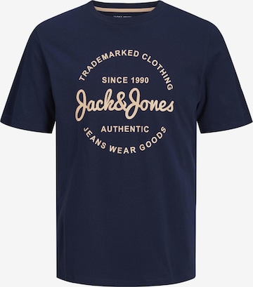 JACK & JONES T-shirt 'Forest' i blå