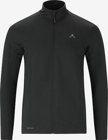 Whistler Midlayer 'Kalle' in Schwarz: Vorderseite
