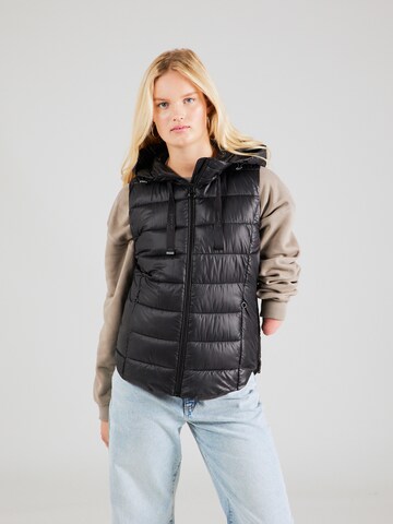 Gilet ESPRIT en noir : devant