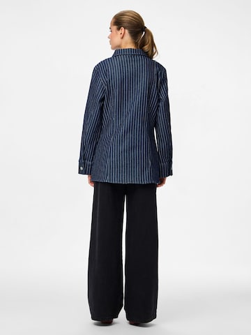 PIECES Bluse 'PCROSE' i blå