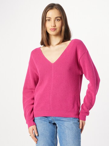 Pull-over NU-IN en rose : devant