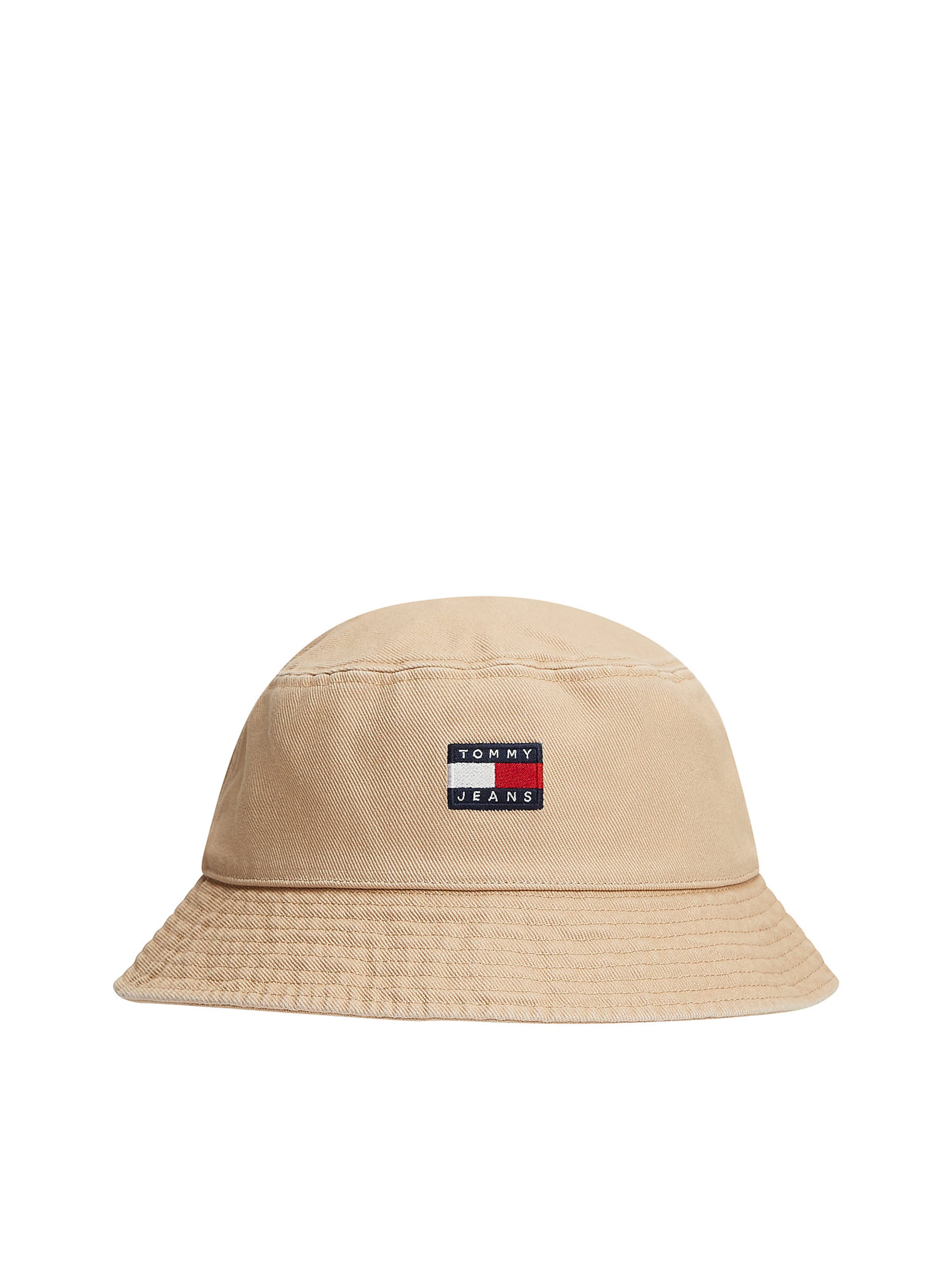 Chapeaux 'Heritage' Tommy Jeans en beige : devant