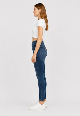 Elara Skinny Jeans in Blau