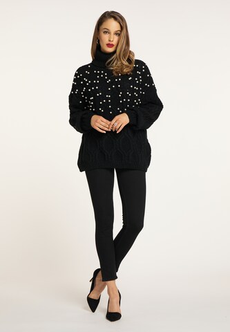 faina Pullover in Schwarz