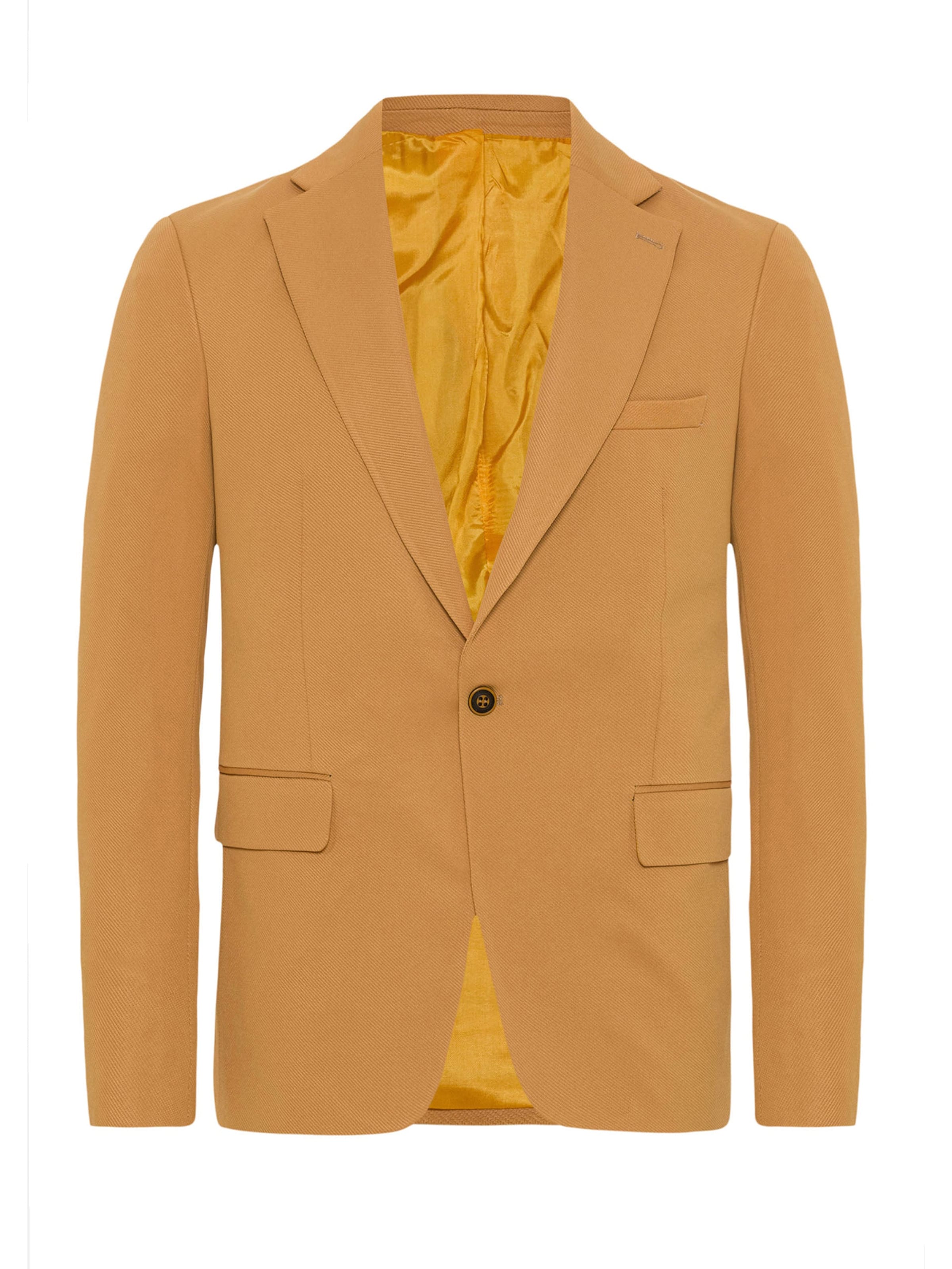 Daniel Hills Regular fit Сако в жълто: отпред