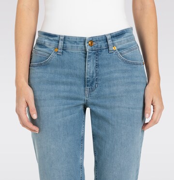 MAC Skinny Jeans 'Melanie' in Blau