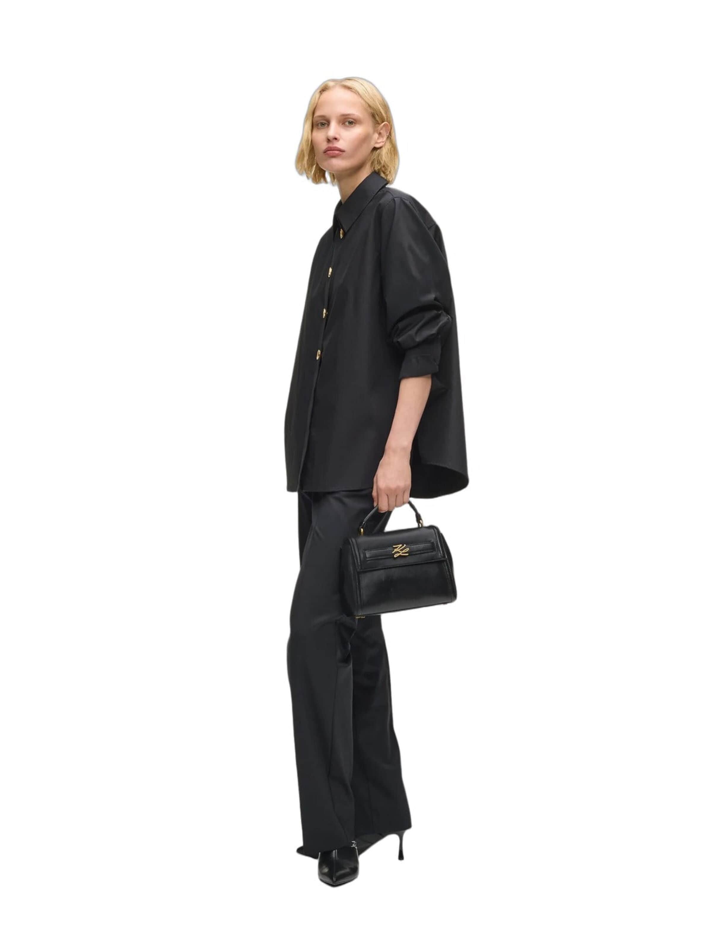 Borsa a mano 'Karl Lagerfeld Sacs à main Essentials Noir' di Karl Lagerfeld in nero