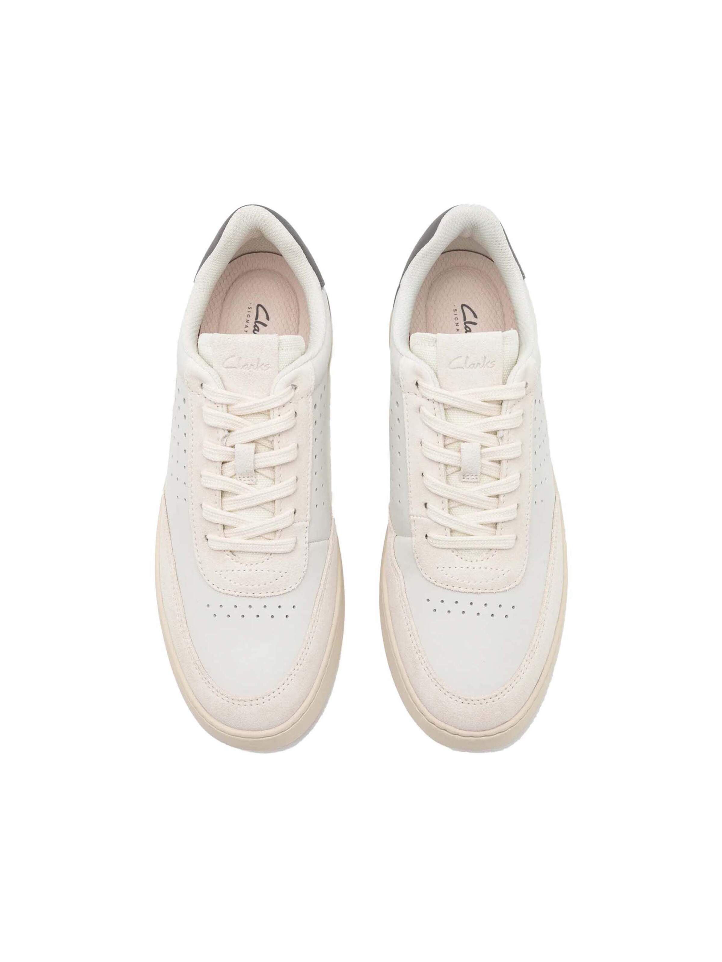 CLARKS Platform trainers 'Courtlite Run' in White