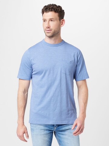 COLOURS & SONS T-shirt i blå: framsida