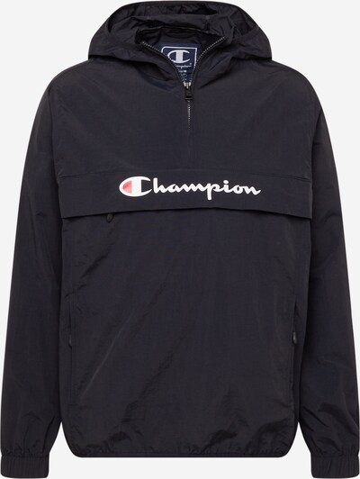 Champion Authentic Athletic Apparel Tussenjas in de kleur Lichtrood / Zwart / Wit, Productweergave