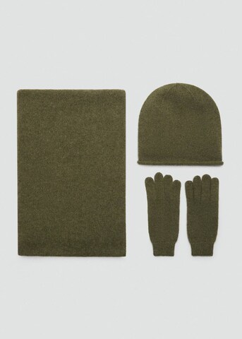 MANGO Schal 'Perla' in Grün