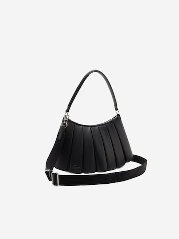 LACOSTE Torba na ramię 'Lacoste Sac Bandoulière Lenglen Défilé Noir' w kolorze czarny