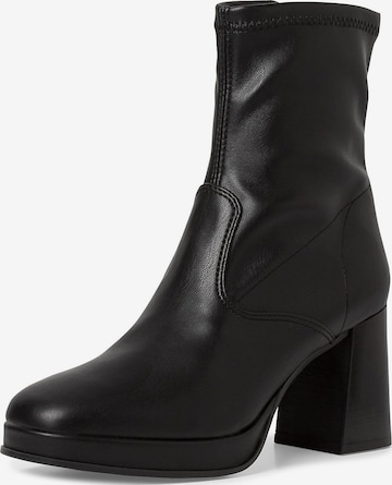 Bottines TAMARIS en noir : devant