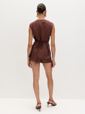 Gilet Marks & Spencer en marron