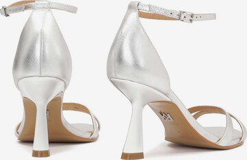 Kazar Strap sandal in Silver