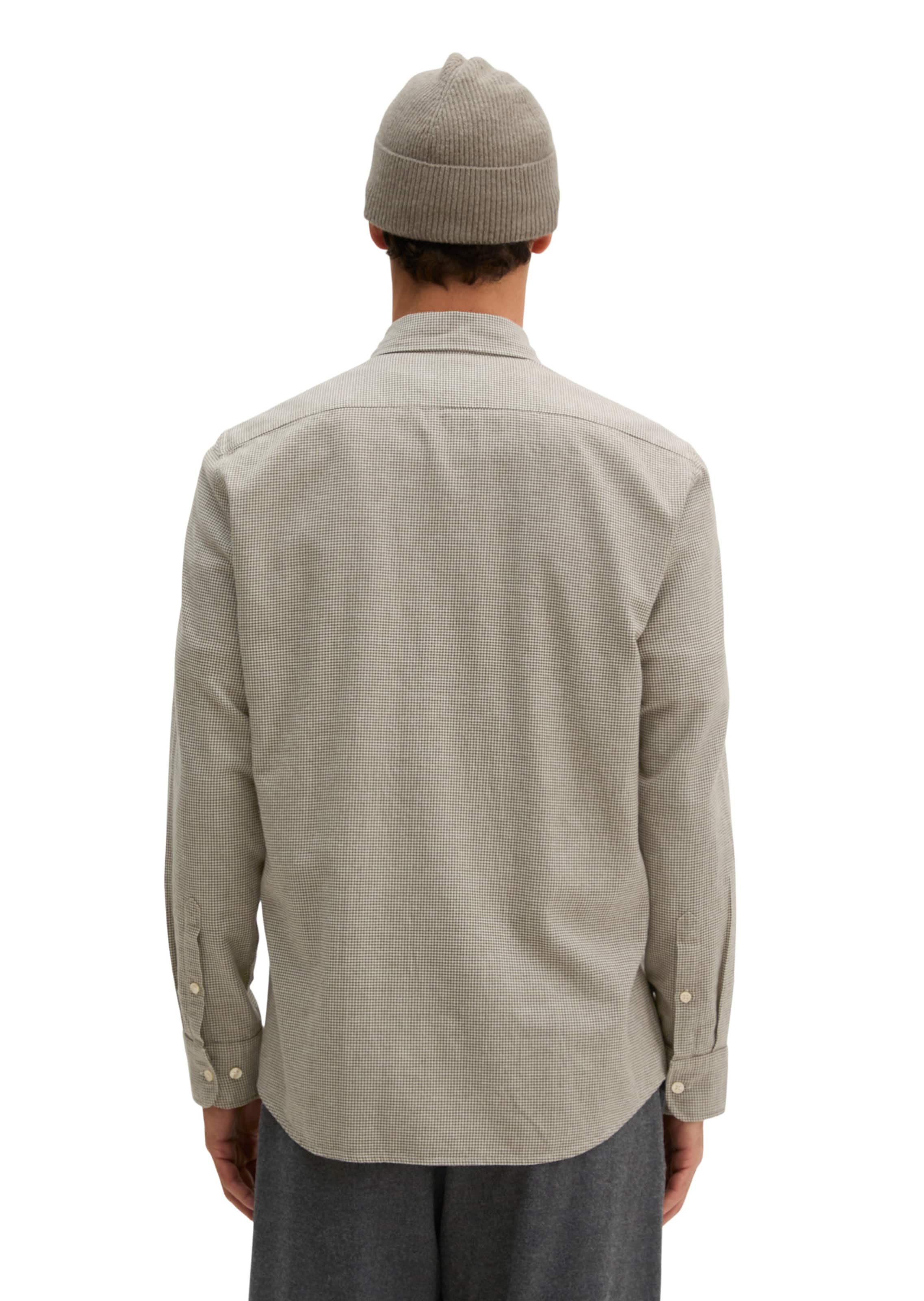 Marc O'Polo Slim Fit Hemd in Beige: Rückseite