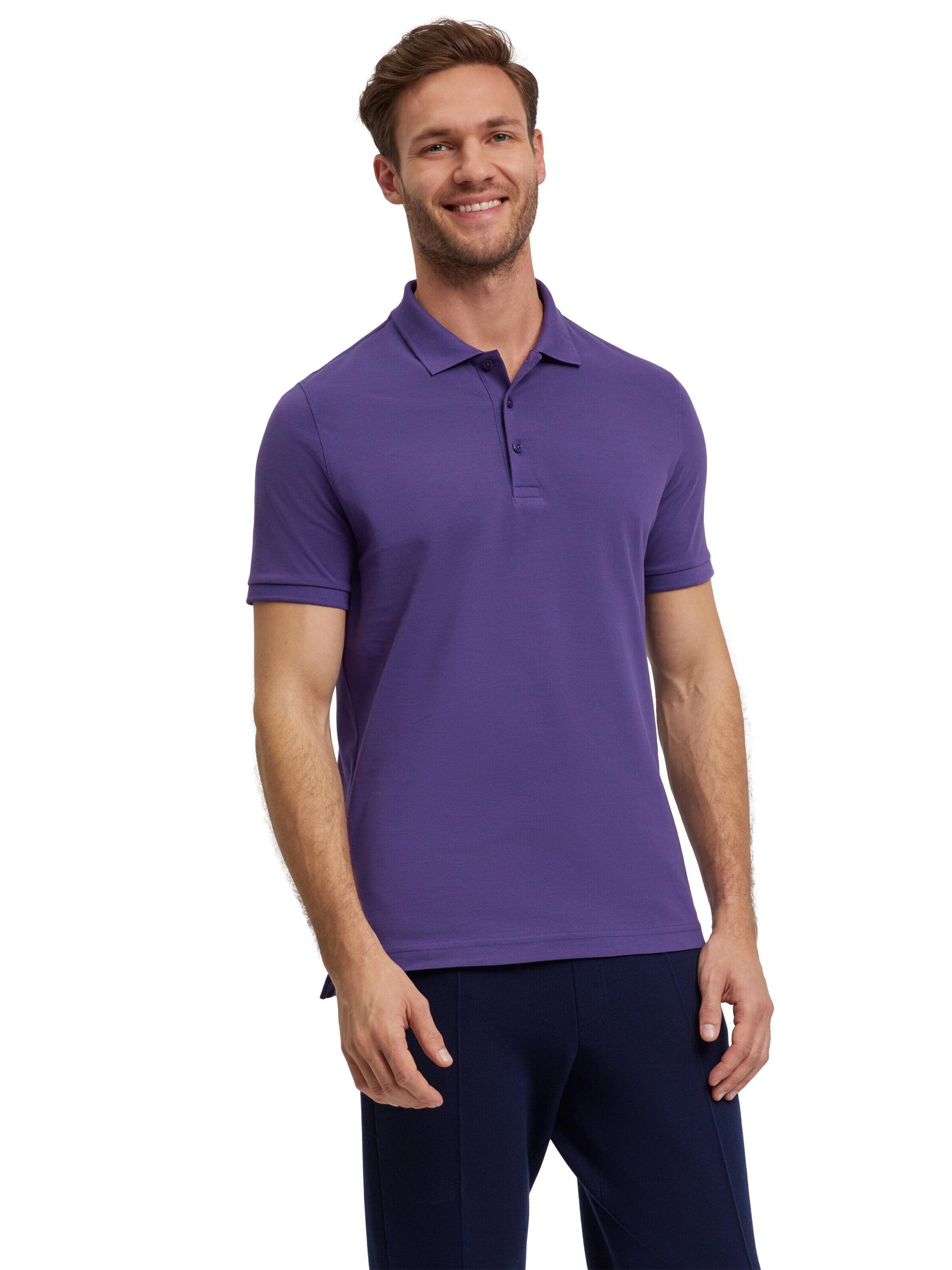 FALKE Shirt 'Essential'‌ in Lila: Vorderseite