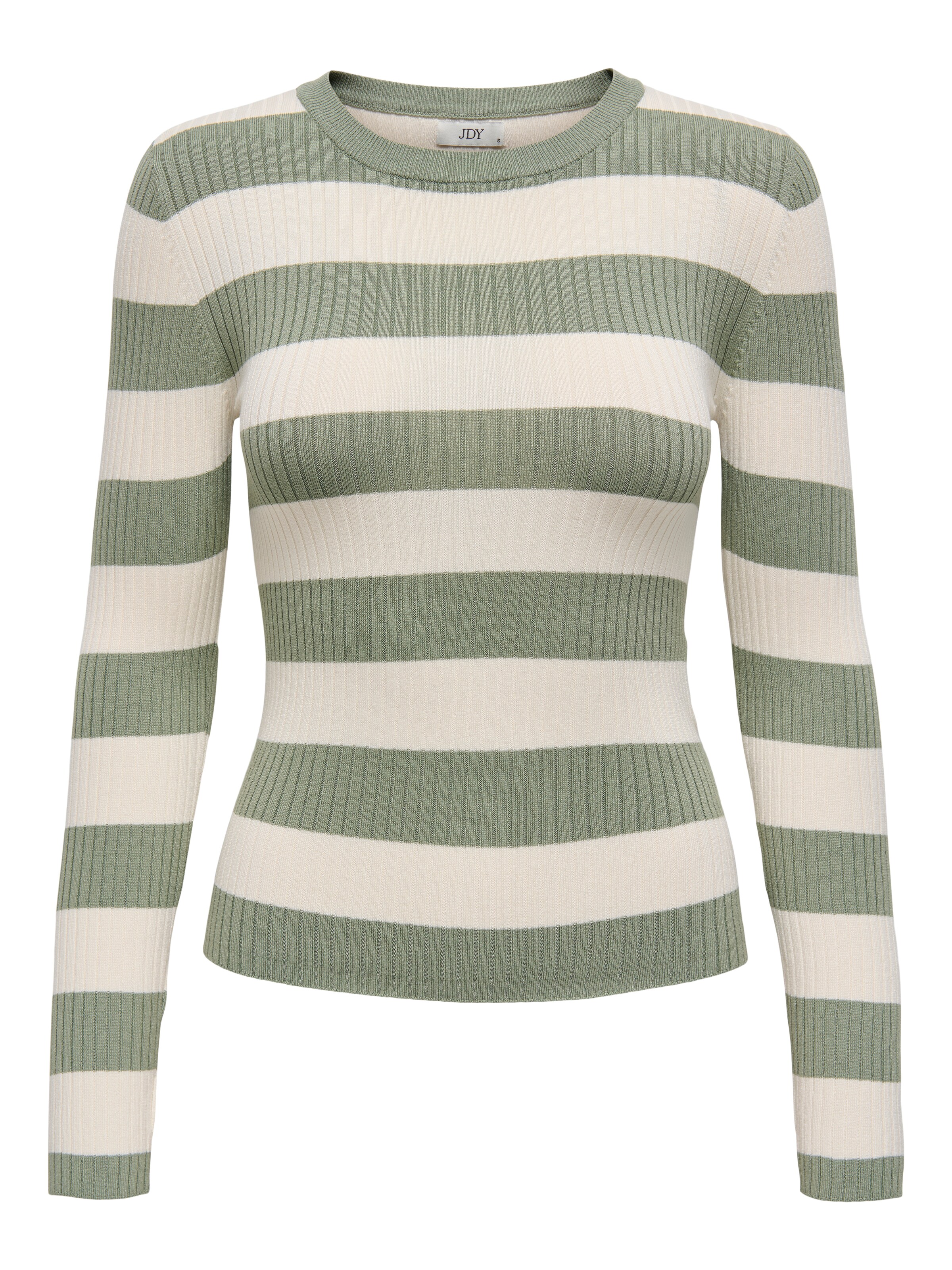 JDY Pullover 'JDYPlum' in Grün: Vorderseite