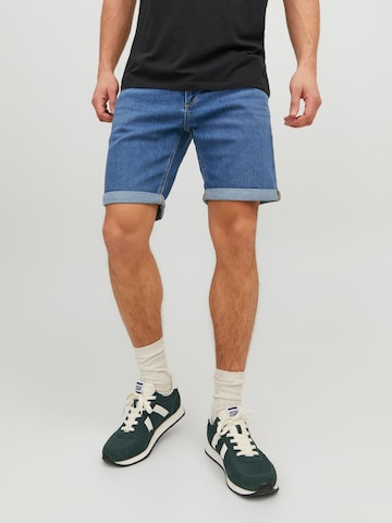 JACK & JONES Slimfit Shorts 'Rick' in Blau: predná strana