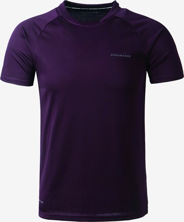 ENDURANCE Performance Shirt 'Actty' in Purple: front