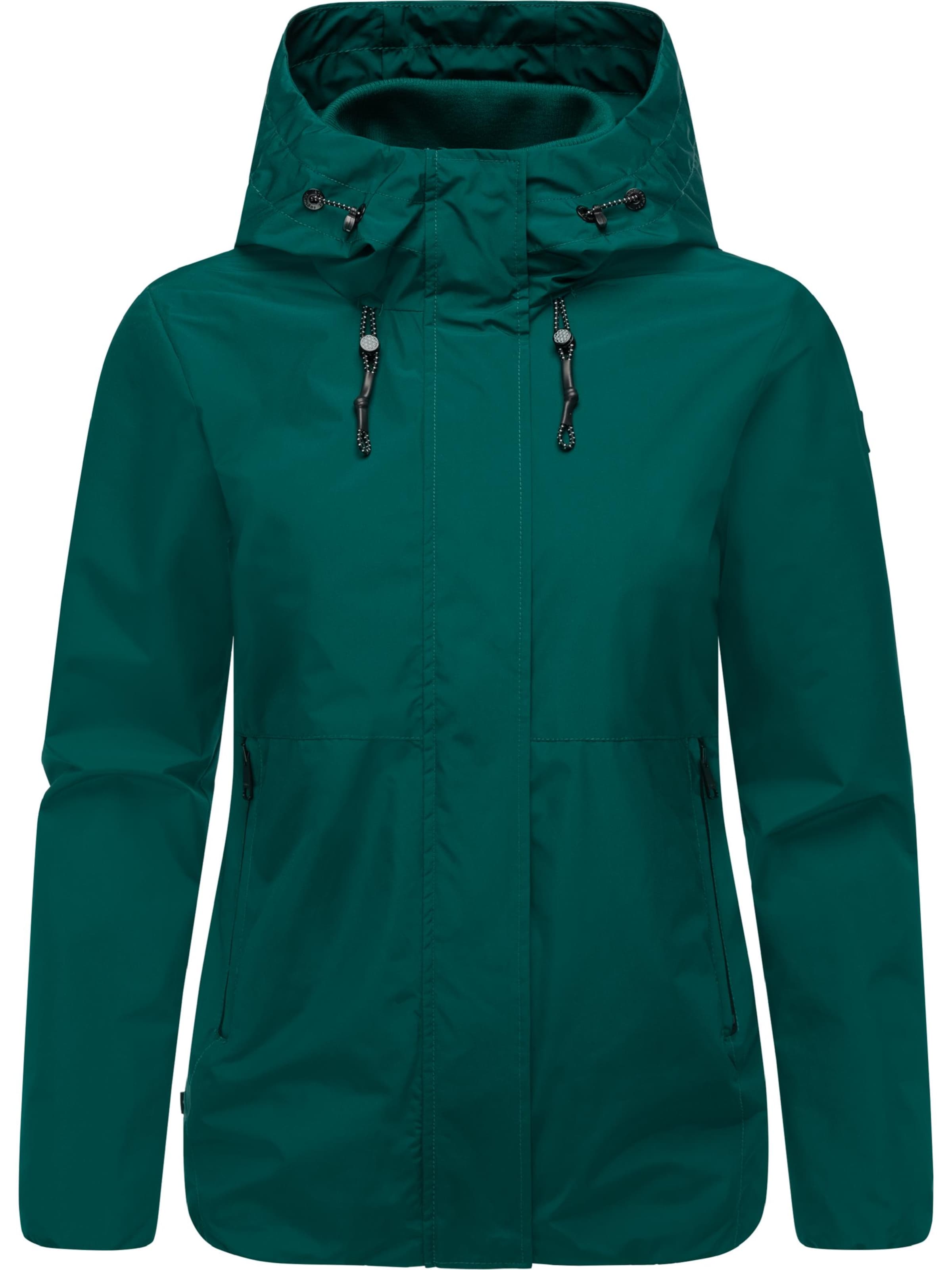 Ragwear Функциональная куртка 'Sunniva' в Зеленый: спереди