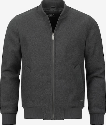 INDICODE JEANS Between-Season Jacket 'ltonius' in Grey: front