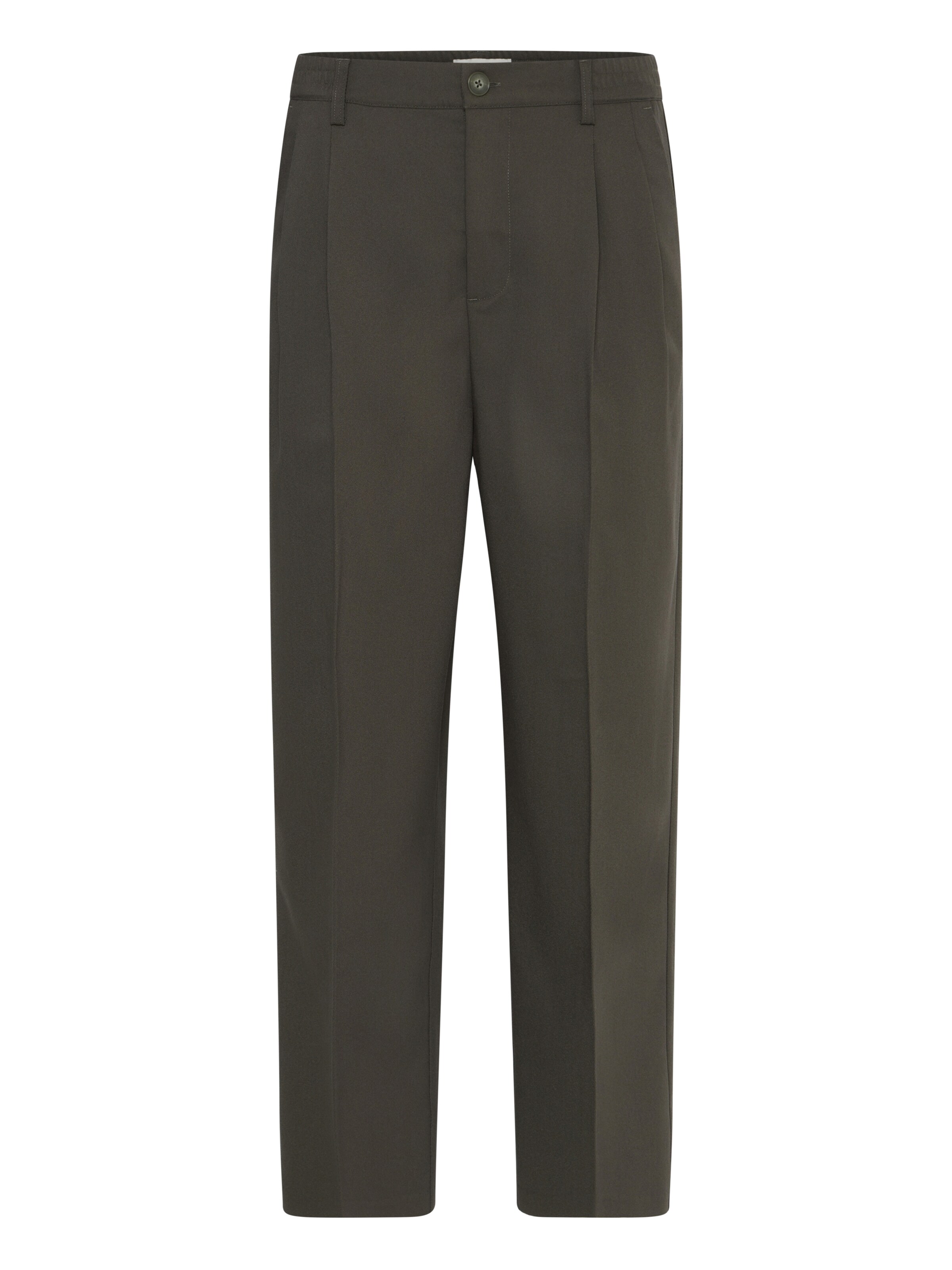 Casual Friday Pleat-Front Pants 'CFGrant' in Beige: front