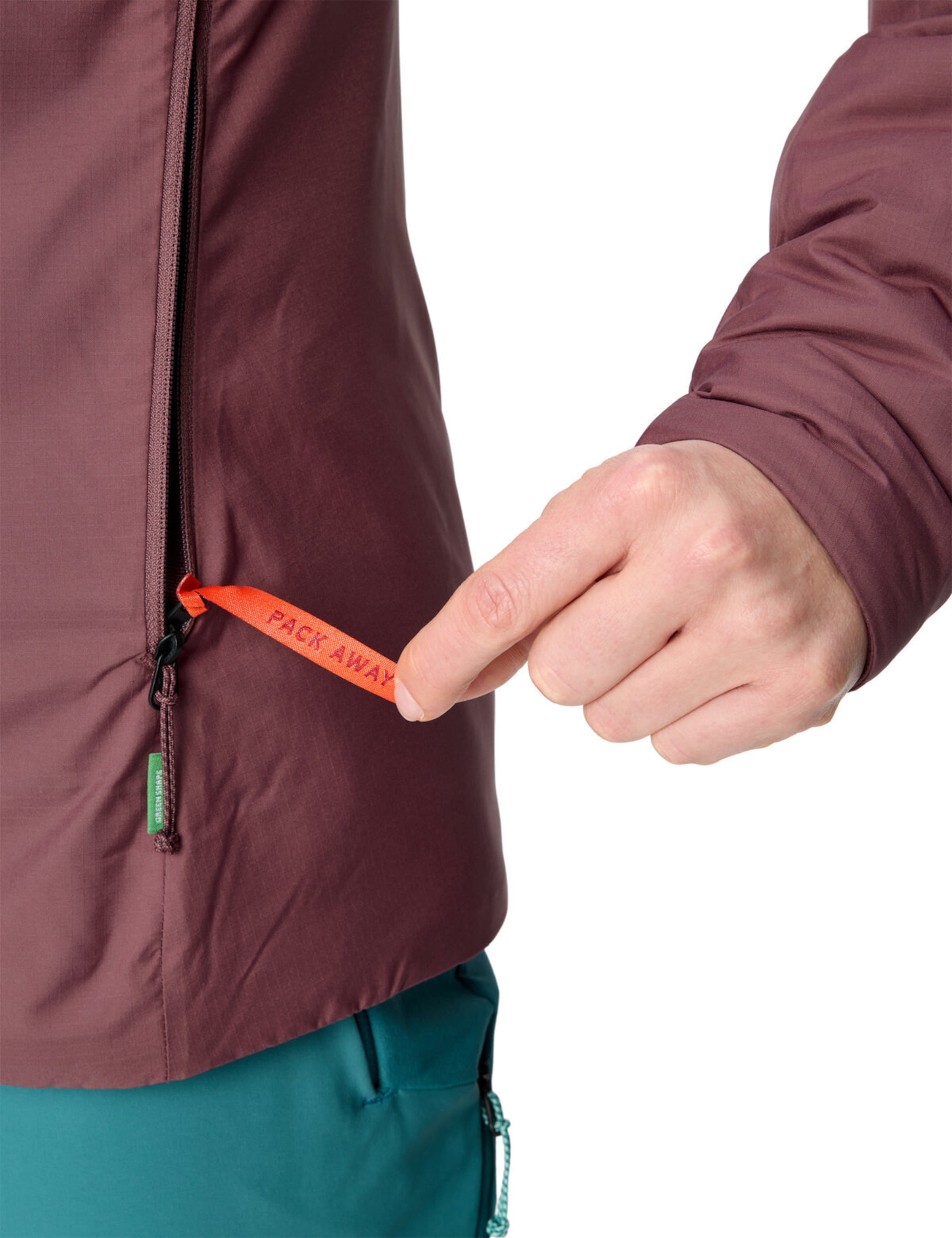 VAUDE Sportjacke 'Monviso' in Rot