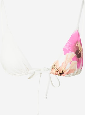 balta BILLABONG Trikampė Bikinio viršutinė dalis 'Sunny Shore': priekis