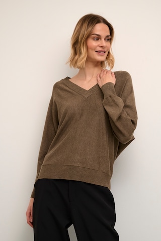 CULTURE Sweater 'Annemarie' in Brown: front