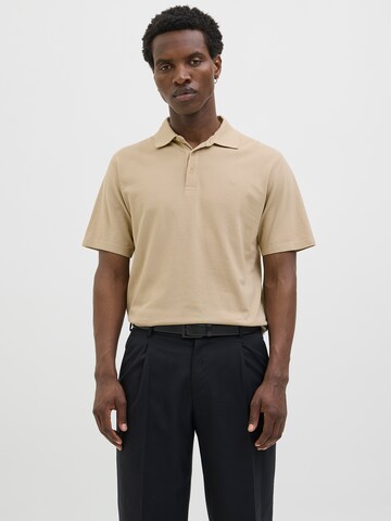 Jack & Jones Premium Shirt 'JPRWILLIAM' in Beige: front