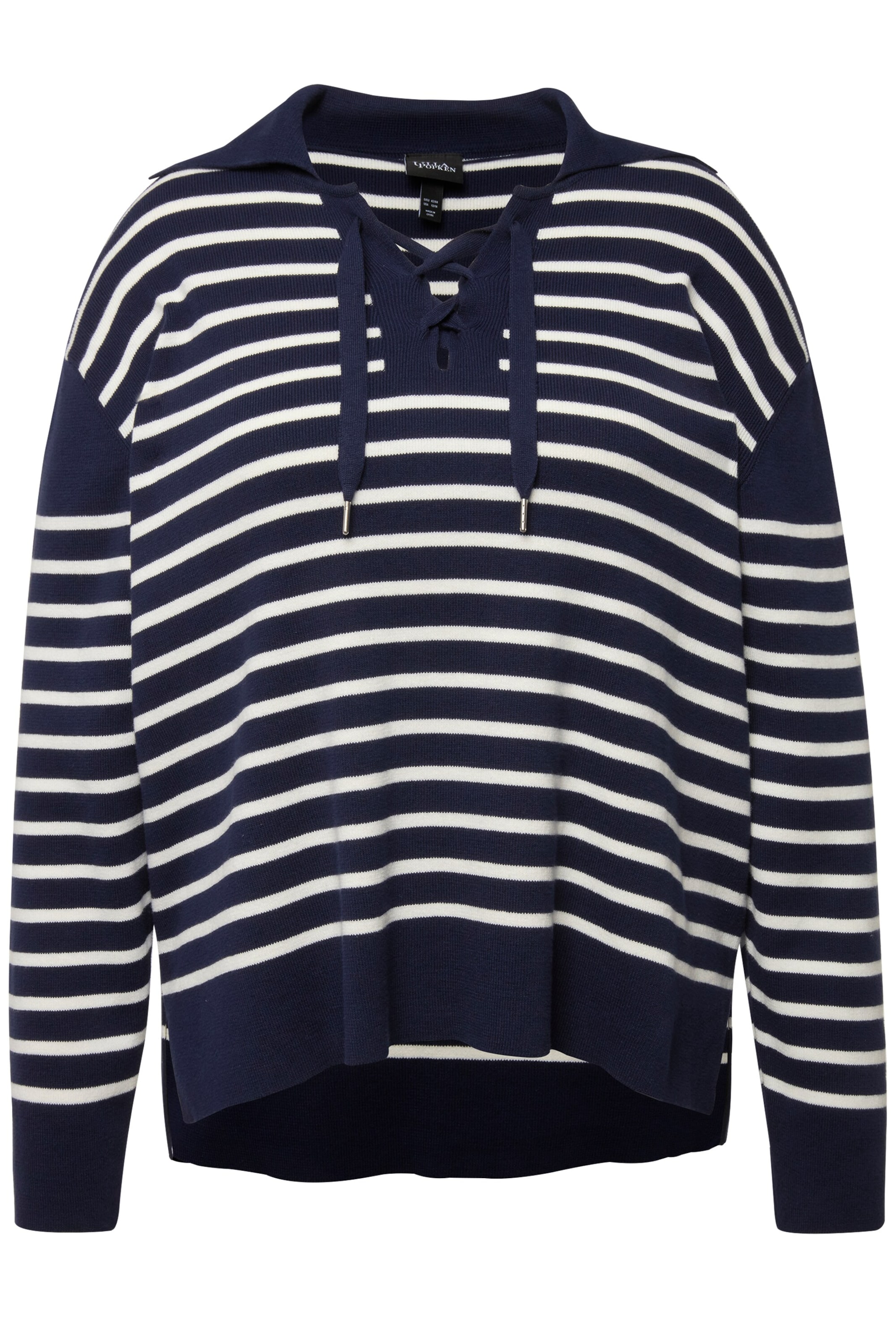 Ulla Popken Pullover in Blau: Vorderseite