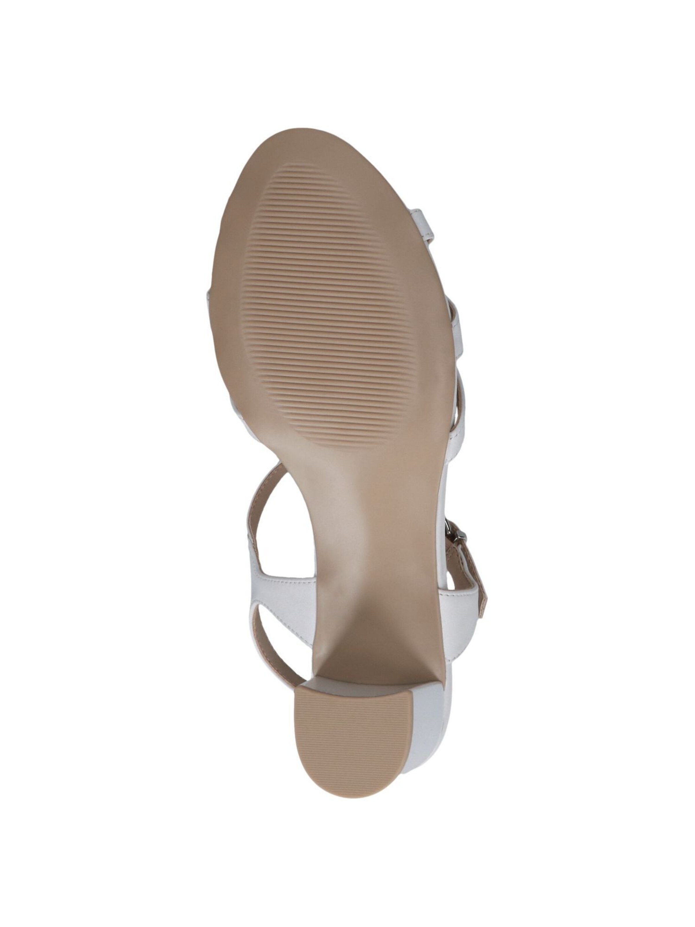 CAPRICE Strap sandal in White