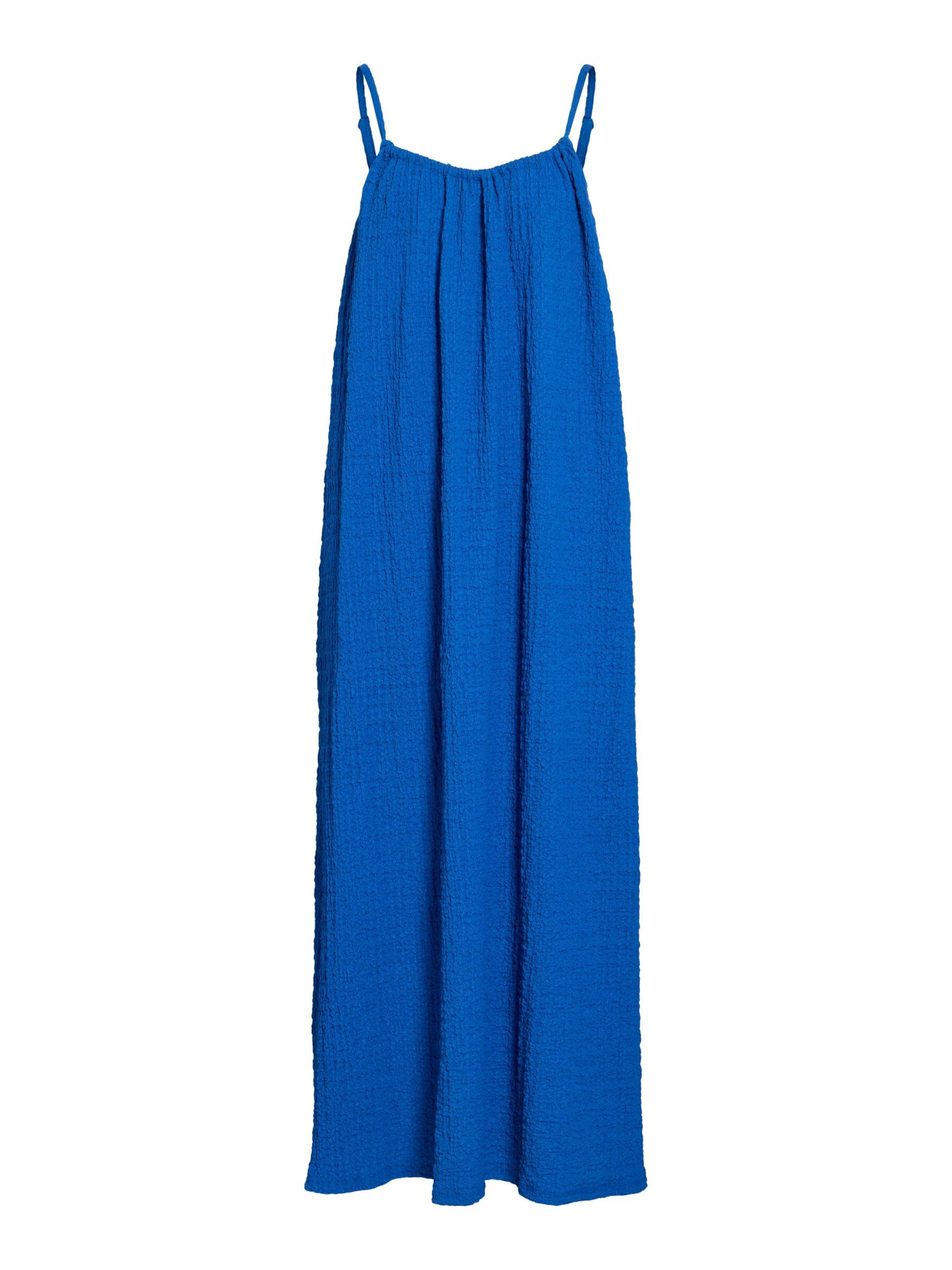 VILA Dress in Blue: front